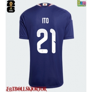 Japan Hiroki Ito #21 Hemmatröja Dam VM 2026 Kortärmad